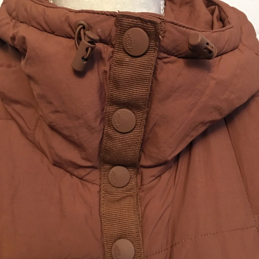 FP Movement pippa packable puffer jacket toasted almond brown small - Picture 7 of 9